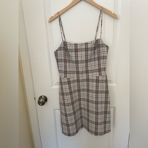 Wilfred Dress, Plaid, Never Worn